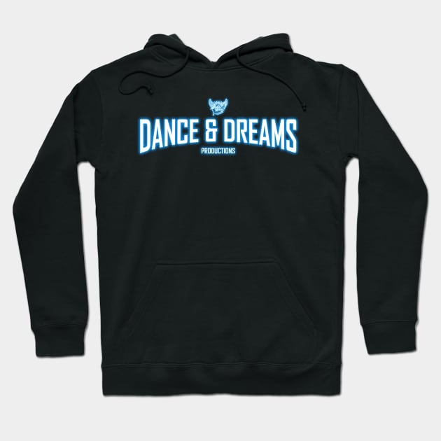 Dance & Dreams Modern Warp Tee Glow Hoodie by ThomasH847